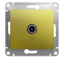 Glossa Фисташковый Розетка TV, механизм  GSL001093  SE