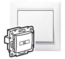 Valena Белый Выключатель карточный с таймером  774234  Legrand