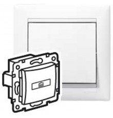 Valena Белый Выключатель карточный с таймером  774234  Legrand