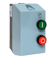 Пускатель в корпусе КМЭ 9А 400В с РТЭ Ir-1-1,6А и индикатором IP65  ctrp-r-9-400v-1,6A-led  EKF