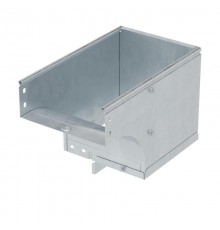 Угол CDSS 90 вертикальный внеш. переходник лев. осн.400 H100 в комплекте с крепежными элементами и соединительными пласт  37126KHDZ  DKC