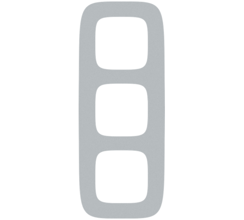 Valena ALLURE Алюминий Рамка 3-ая  754393  Legrand