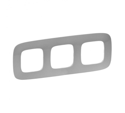 Valena ALLURE Алюминий Рамка 3-ая  754393  Legrand