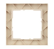 SUNO Рамка декоративная универсальная 1-постовая Цвет "Песочный"  721531  Legrand