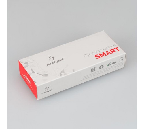 Пульт SMART-R28-RGBW Black (1 зона, 2.4G)  023479  Arlight