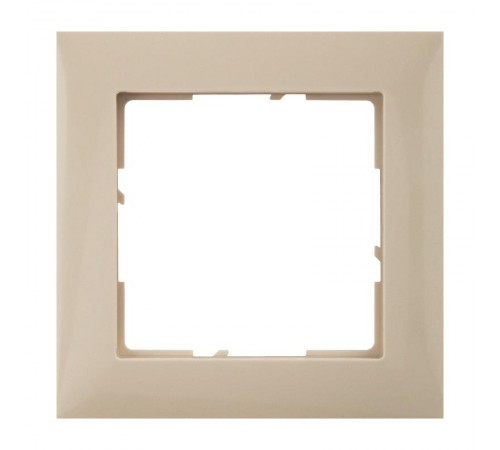 SUNO Рамка декоративная универсальная 1-постовая Цвет "Песочный"  721531  Legrand