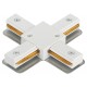 Коннектор TR-1PA-СX-WH X-образный для однофазного шинопровода белый  Б0054469  ЭРА