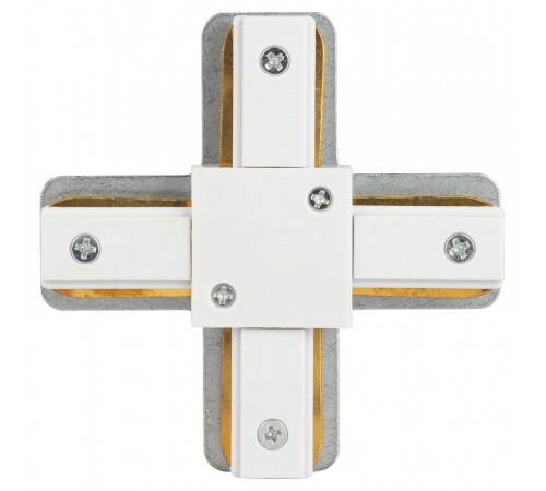 Коннектор TR-1PA-СX-WH X-образный для однофазного шинопровода белый  Б0054469  ЭРА