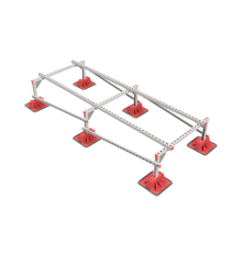 Опорная конструкция для установки оборудования TECHNORAPTOR LIGHTFOOT 1000х2500  KM-TR-LTF-SSEI-1000-2500  КМ - профиль