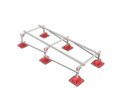 Опорная конструкция для установки оборудования TECHNORAPTOR LIGHTFOOT 1000х2500  KM-TR-LTF-SSEI-1000-2500  КМ - профиль