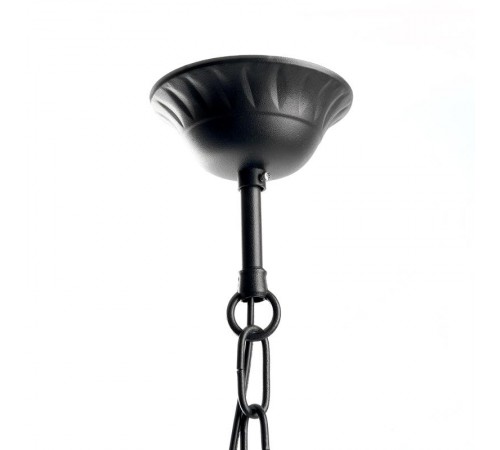 Светильник садово-парковый, 60W 230V IP44 черный, PL675 (на цепочке 500мм)  11690  FERON