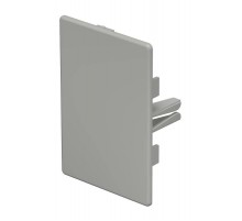 Торцевая заглушка кабельного канала WDK 60x90 мм (ПВХ,серый) (WDK HE60090GR)  6022502  OBO Bettermann