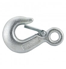 Крюк такелажный с фиксатором Din 689 M 250- накл.  140452  Tech-KREP