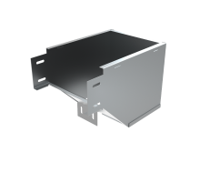 Угол вертикальный внешний L 50х300 мм с разворотом трассы на 90 град  VLPD90-50-300-L  КМ-профиль