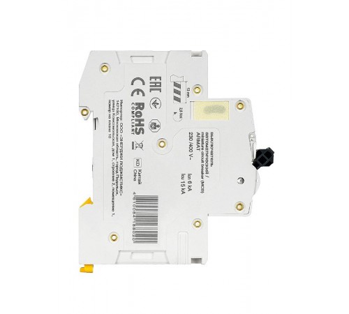 Выключатель автоматический трехполюсный M10N 3P D 8А 10кА ARMAT  AR-M10N-3-D008  IEK