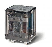 Силовое электромеханическое реле; монтаж в розетку или наконечники Faston 187 (4.8х0.5мм); 2NO 16A; к  623281100300  Finder