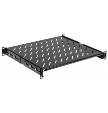 ITK Полка стационарная усиленная L=800мм черная  FS05-800MP-R  ITK