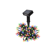 Светильник садовый на солнечной батарее SLR-G01-100M гирлянда, мультицв., 100 L  .5033405  ФАZА