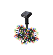 Светильник садовый на солнечной батарее SLR-G01-100M гирлянда, мультицв., 100 L  .5033405  ФАZА