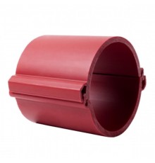 Труба гладкая разборная ПНД 160 мм (750Н), красная PROxima  tr-hdpe-160-750-red  EKF