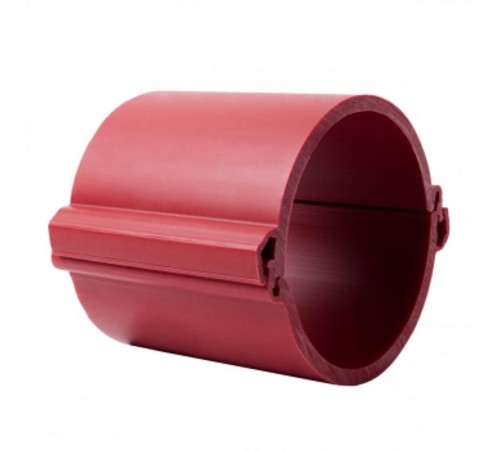 Труба гладкая разборная ПНД 160 мм (750Н), красная PROxima  tr-hdpe-160-750-red  EKF