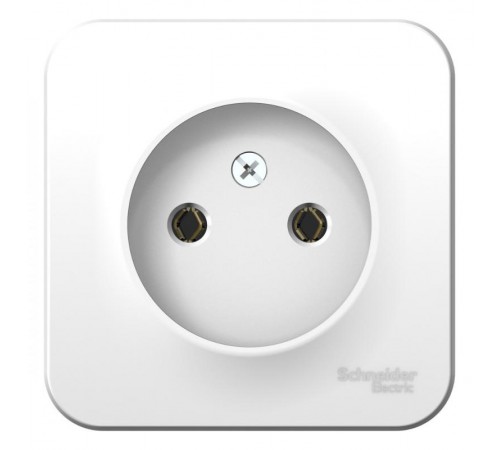 Blanca Белый О/У Розетка без заземления без шторок, 16А, 250В  BLNRA000101  SE