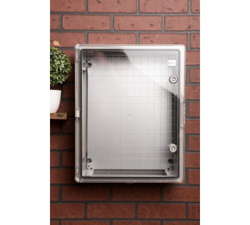 Щит пластиковый с монтажной платой прозрачная дверь (ВхШхГ) 500х400х180мм IP65 PROxima  PBT65MP006  EKF