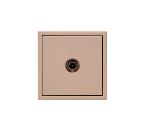 ArtGallery Песочный Розетка TV оконечная 1DB, механизм  GAL001291  SE