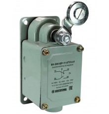 ВК-200-БР-11-67У2-41, рычаг с роликом, без сальника, ход вправо, cамовозврат, ступень 4 - 71мм, IP67, выключатель концевой  ET516946  Электротехник