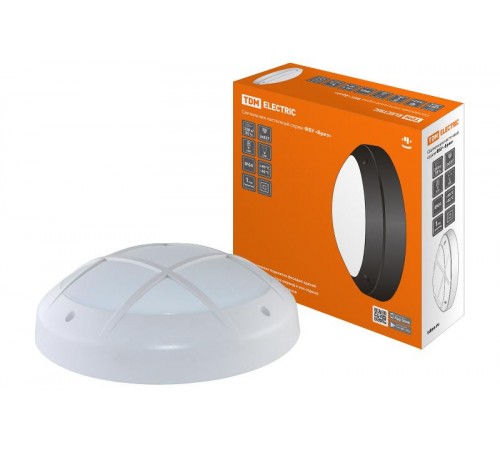 Светильник уличный настенный ФБУ 05-2х20-014 "Бриз 2" белый с решеткой IP64  SQ0328-0311  TDM