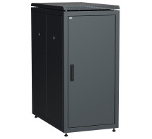Шкаф сетевой 19" LINEA N 24U 600х1000 мм металлические двери черный  LN05-24U61-MM  ITK