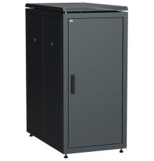 Шкаф сетевой 19" LINEA N 24U 600х1000 мм металлические двери черный  LN05-24U61-MM  ITK