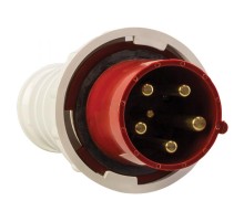 Вилка переносная 045 3Р+РЕ+N 125А 380В IP67 EKF PROxima  ps-045-125-380  EKF