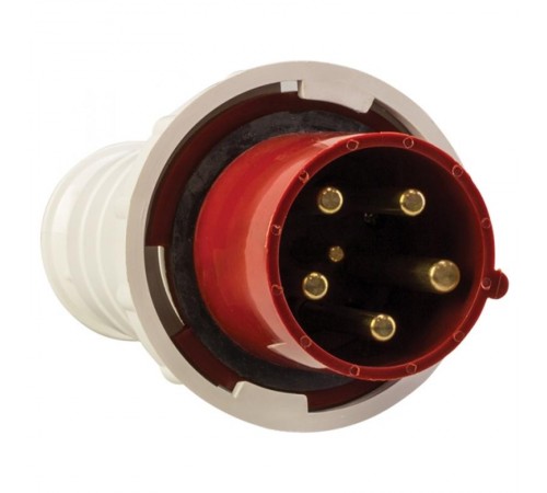 Вилка переносная 045 3Р+РЕ+N 125А 380В IP67 EKF PROxima  ps-045-125-380  EKF