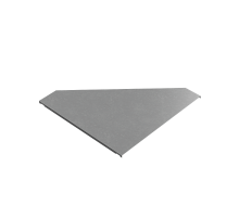 Крышка переходника левого 100-500 мм "ПЛЮС" HD  KPDplus100-500-L HD   КМ-профиль