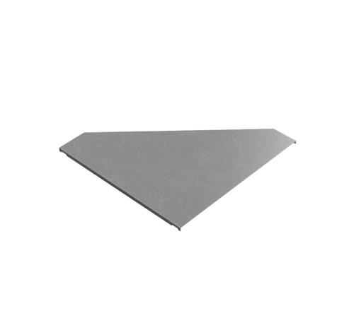 Крышка переходника левого 100-500 мм "ПЛЮС" HD  KPDplus100-500-L HD   КМ-профиль