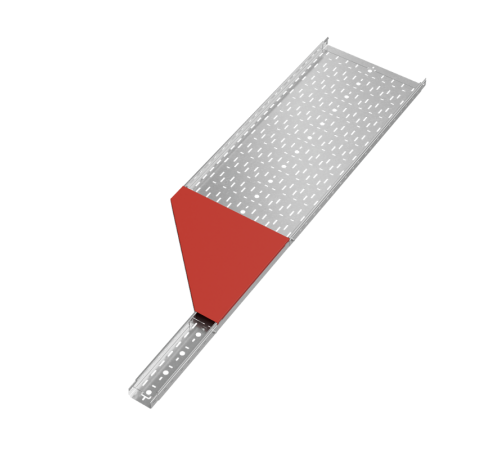 Крышка переходника левого 100-500 мм "ПЛЮС" HD  KPDplus100-500-L HD   КМ-профиль