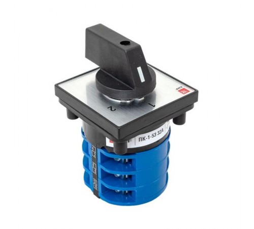 Переключатель кулачковый ПК-1-53 32А 3P "1-2" EKF PROxima  pk-1-53-32  EKF