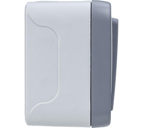 Plexo Серый Выключатель/Переключатель 1-клавишный наружный монтаж 10А (в сборе) IP55  069711  Legrand