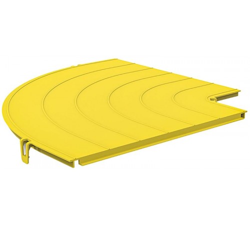 ITK Крышка поворота горизонтального 90град опт. лотка 360мм  DS-360-38895  ITK