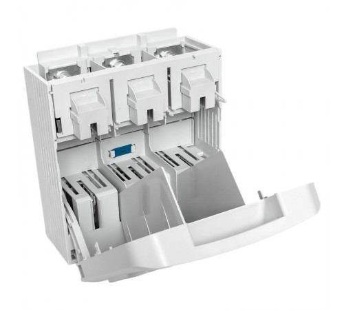 Выключатель-разъединитель УВРЭ v2 630А с дополнительным контактом (NO+NC) откидного типа под предохранители ППН (габ.3) uvre2-630EKF