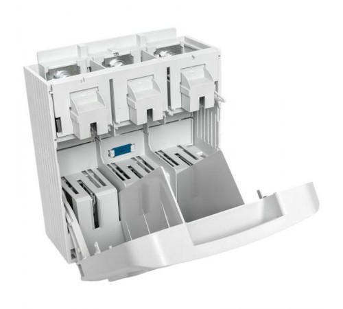 Выключатель-разъединитель УВРЭ v2 630А с дополнительным контактом (NO+NC) откидного типа под предохранители ППН (габ.3) uvre2-630EKF