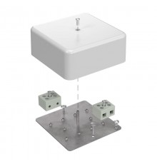 Коробка огнестойкая для кабель-канала Е15-Е120 103х103х45 IP42  4p, 10.0 мм.кв. 40-0470-FR10.0-4  Промрукав