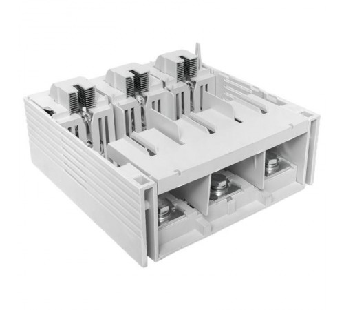 Выключатель-разъединитель УВРЭ v2 630А с дополнительным контактом (NO+NC) откидного типа под предохранители ППН (габ.3) uvre2-630EKF