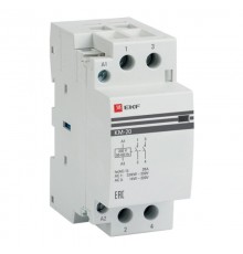 Контактор модульный КМ 20А 2NО (2 мод.) EKF PROxima  km-2-20-20  EKF