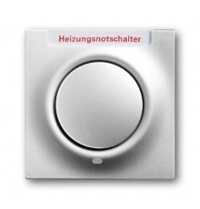 Клавиша для механизма 1-клавишного выкл./перекл./кнопки, "HNS", серия impuls, цвет серебристый металлик  1753-0-0069   2CKA001753A0069  ABB