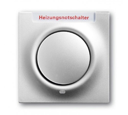 Клавиша для механизма 1-клавишного выкл./перекл./кнопки, "HNS", серия impuls, цвет серебристый металлик  1753-0-0069   2CKA001753A0069  ABB