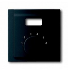 Накладка для механизма терморегулятора (термостата) 1094 UTA, 1097 UTA, серия impuls, цвет черный бархат  1710-0-3916   2CKA001710A3916  ABB