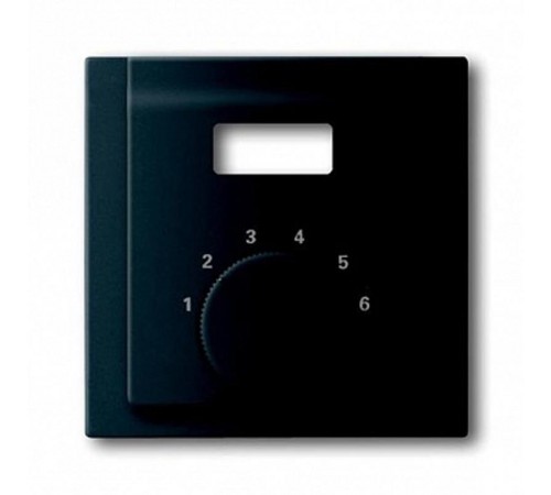 Накладка для механизма терморегулятора (термостата) 1094 UTA, 1097 UTA, серия impuls, цвет черный бархат  1710-0-3916   2CKA001710A3916  ABB