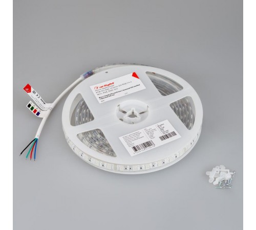 Лента светодиодная герметичная RTW-PU-B60-12.5mm 24V RGB (14.4 W/m, IP68, 5060, 5m) (arlight, -)  029515(2)  Arlight